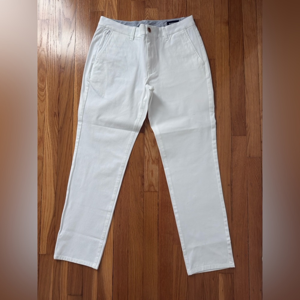 Tailored Fit / The Chino 2.0 / 32"x 30" in Brilliant White